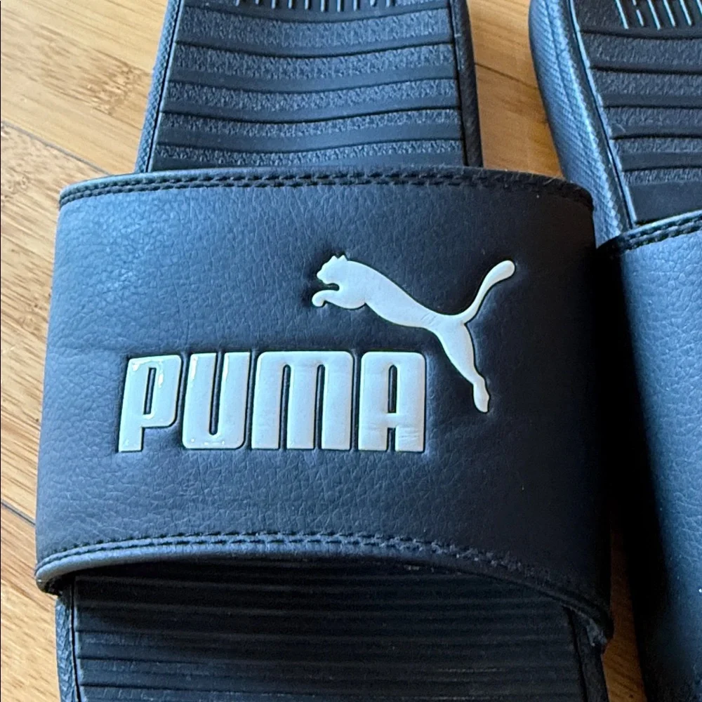 PUMA - Mens Cool Cat SLIDES Size: 11 Black